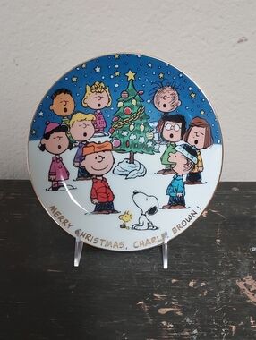 Danbury Mint Peanuts "Merry Christmas, Charlie Brown!" Collector Plate A2457